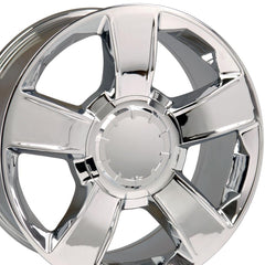 20" Replica Wheel CV79 Fits Chevrolet- Design One-Image-2