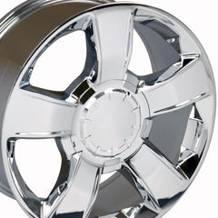 20" Replica Wheel CV79 Fits Chevrolet- Design One-Image-3