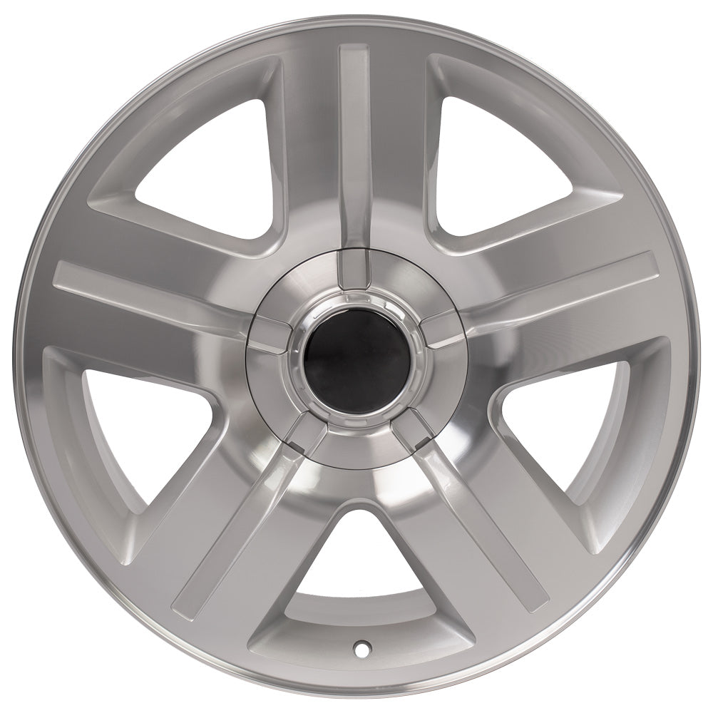 20" Replica Wheel CV84 Fits Chevrolet Silverado- Design One-Image-1