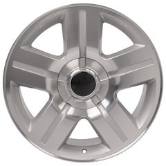22" Replica Wheel CV84 Fits Chevrolet Silverado- Design One-Image-1