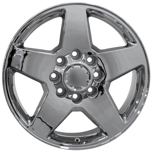 20" Replica Wheel CV91A 8 Lug Fits Chevrolet- Design One-Image-1