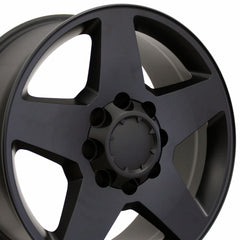 20" Replica Wheel CV91B 8 Lug Fits Chevrolet- Design Two-Image-2