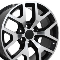20" Replica Wheel CV92 Fits GMC Sierra- Design One-Image-2