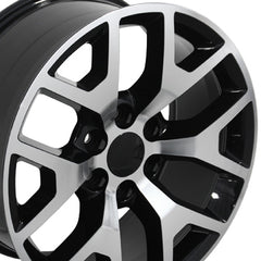 20" Replica Wheel CV92 Fits GMC Sierra- Design One-Image-3