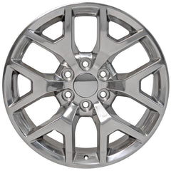20" Replica Wheel CV92 Fits GMC Sierra- Design Three-Image-1