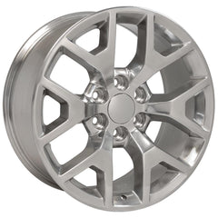 20" Replica Wheel CV92 Fits GMC Sierra- Design Three-Image-2