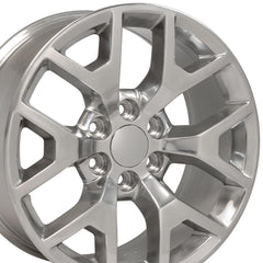 22" Replica Wheel CV92 Fits GMC Sierra- Design Three-Image-3