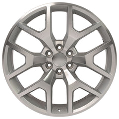 24" Replica Wheel CV92 Fits GMC Sierra- Design Two-Image-1