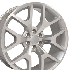24" Replica Wheel CV92 Fits GMC Sierra- Design Two-Image-3