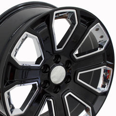 20" Replica Wheel CV93 Fits Chevrolet Silverado- Design One-Image-3