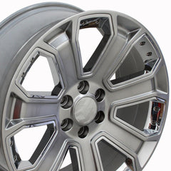 22" Replica Wheel CV93 Fits Chevrolet Silverado- Design Two-Image-3