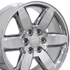 20" Replica Wheel CV94 Fits Chevrolet Silverado- Design One-Image-2