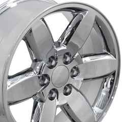 20" Replica Wheel CV94 Fits Chevrolet Silverado- Design One-Image-3