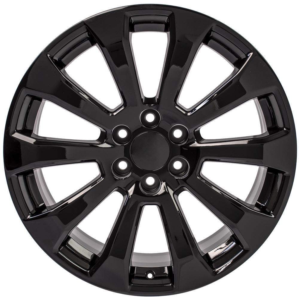 22" Replica Wheel CV95 Fits Chevrolet Silverado- Design One-Image-1
