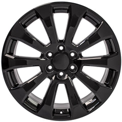 22" Replica Wheel CV95 Fits Chevrolet Silverado- Design One-Image-1