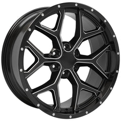 22" Replica Wheel CV98 Fits Chevy Silverado- Design Three-Image-2