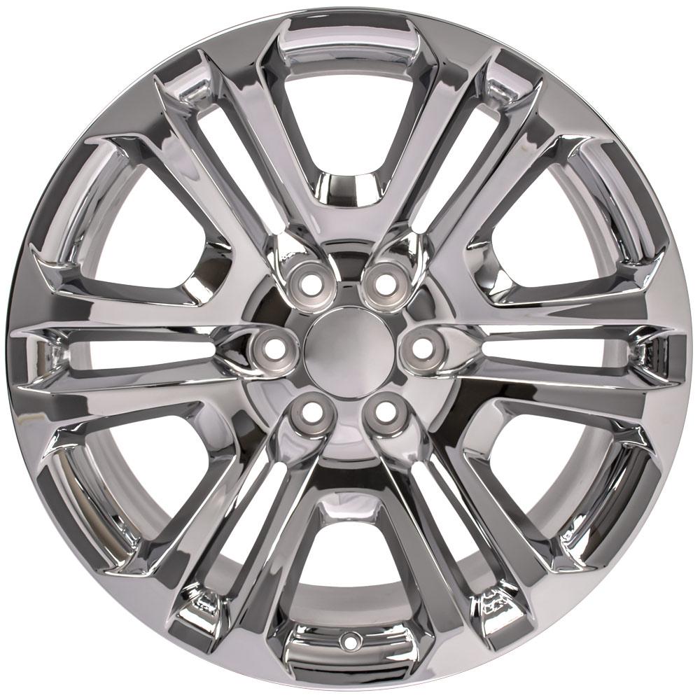 22" Replica Wheel CV99 Fits GMC Sierra- Design Three-Image-1