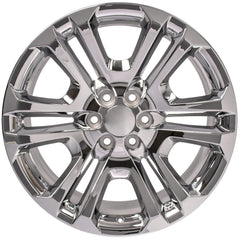 22" Replica Wheel CV99 Fits GMC Sierra- Design Three-Image-1