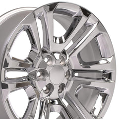 22" Replica Wheel CV99 Fits GMC Sierra- Design Three-Image-3