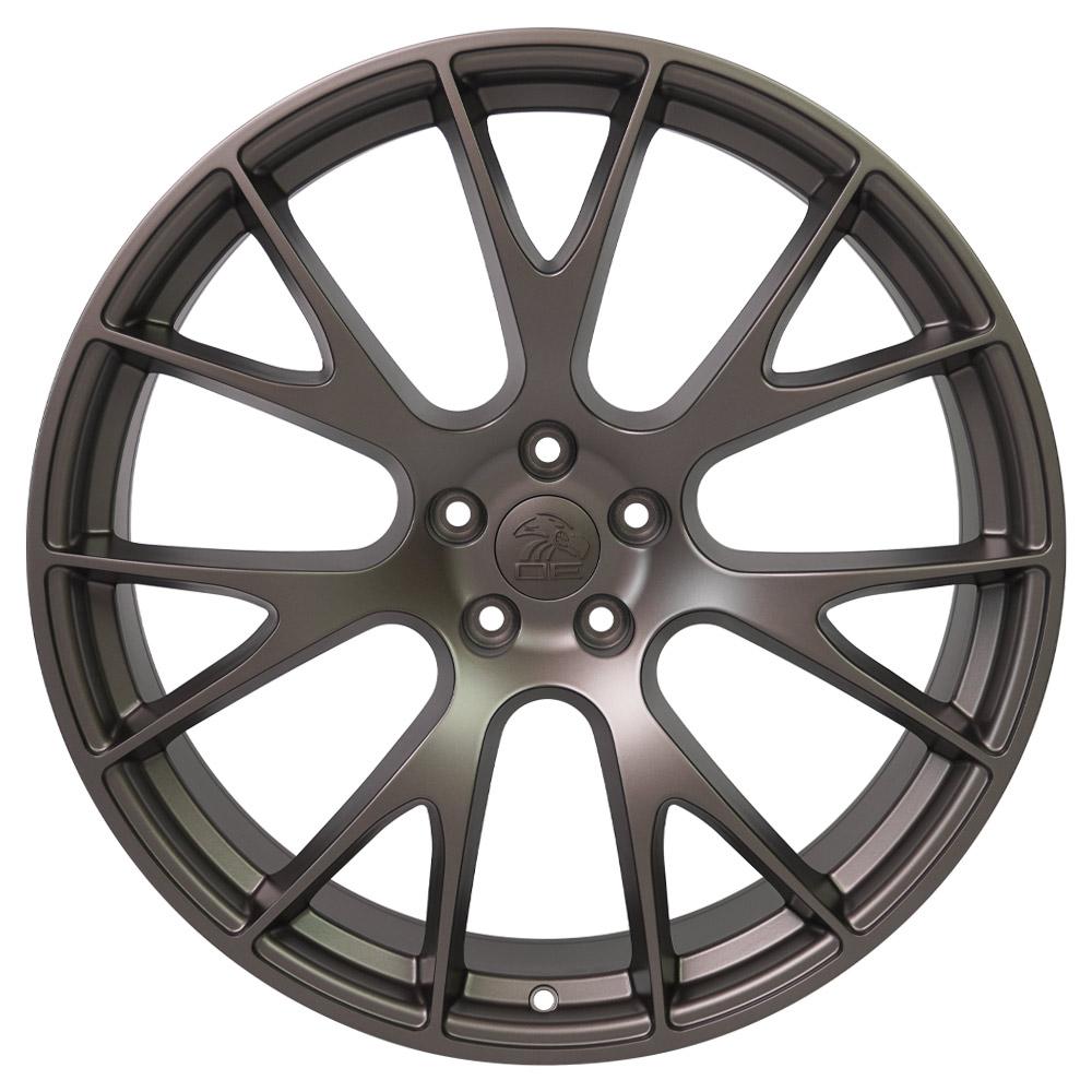 22" Replica Wheel DG15 Fits Dodge Hellcat- Design Three-Image-4