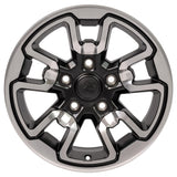 17" Replica Wheel DG55 Fits Dodge RAM Rebel- Design Two-Image-1