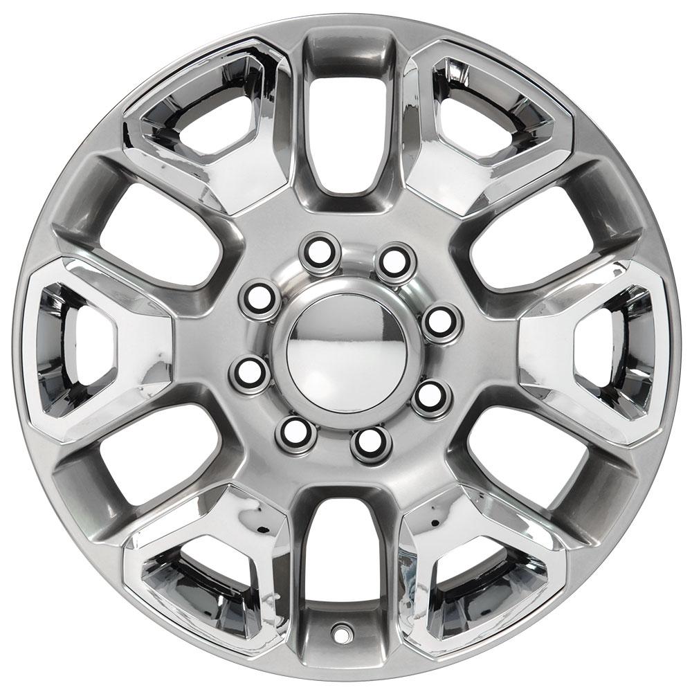 20" Replica Wheel DG66 Fits Dodge RAM 2500-3500 20x8 Hyper Wheel- Design One-Image-1