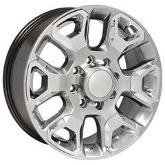 20" Replica Wheel DG66 Fits Dodge RAM 2500-3500 20x8 Hyper Wheel- Design One-Image-2