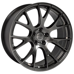 22" Replica Wheel DG69 Fits Dodge RAM Hellcat- Design Four-Image-2