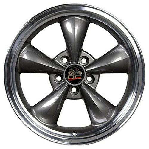 17" Replica Wheel FR01 Fits Ford Mustang Bullitt- Design Three-Image-1