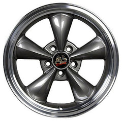 17" Replica Wheel FR01 Fits Ford Mustang Bullitt- Design Three-Image-1