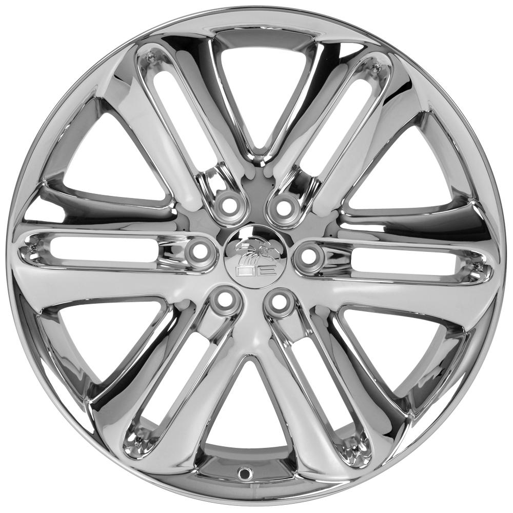 22" Replica Wheel FR76 Fits Ford F150- Design One-Image-1