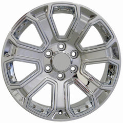 22" Replica Wheel CV93 Fits Chevrolet Silverado- Design Three-Image-1