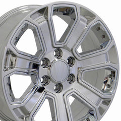 20" Replica Wheel CV93 Fits Chevrolet Silverado- Design Three-Image-2