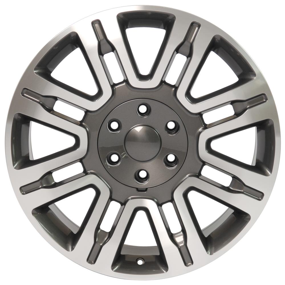 20" Replica Wheel FR98 Fits Ford Expedition- Design Three-Image-1