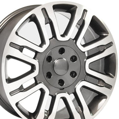 20" Replica Wheel FR98 Fits Ford Expedition- Design Three-Image-2