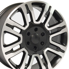 20" Replica Wheel FR98 Fits Ford Expedition- Design Two-Image-2