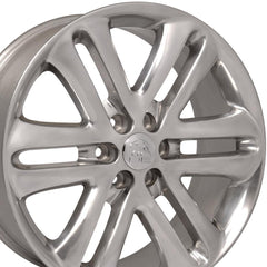 22" Replica Wheel fits Ford F150 - FR76 Polished 22x9- Design One-Image-3