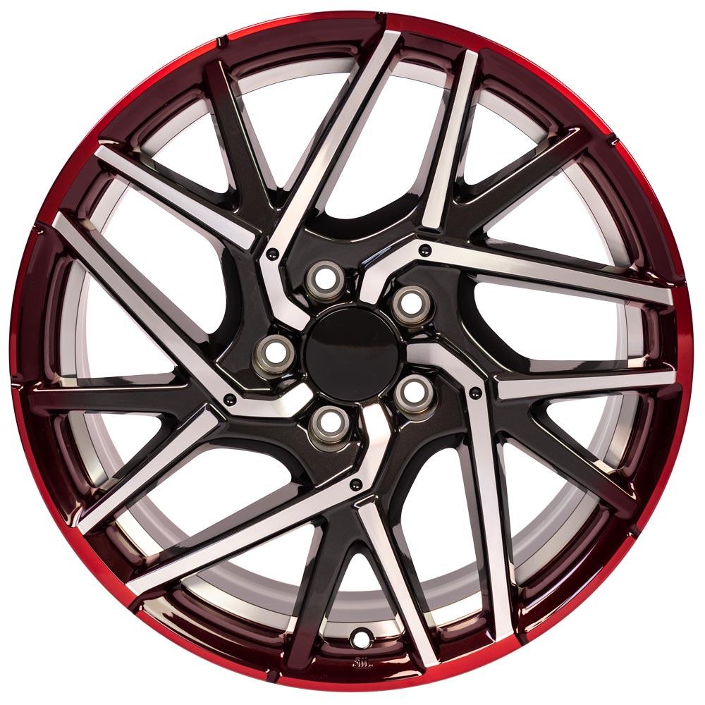 18" Replica Wheel HD06 Fits Honda Civic Hatchback- Design Two-Image-1