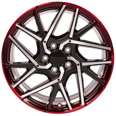 18" Replica Wheel HD06 Fits Honda Civic Hatchback- Design Two-Image-1