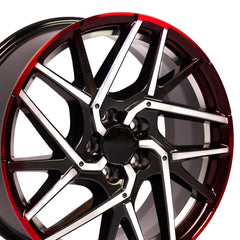 18" Replica Wheel HD06 Fits Honda Civic Hatchback- Design Two-Image-3