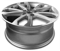 2017-2019 18x7.5 Hyundai Santa Fe Aluminum Wheel / Rim Image 03