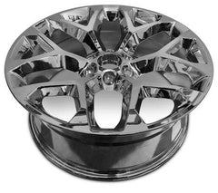 2014-2020 22 x 9 Chevrolet Suburban 1500 Chrome Wheel / Rim Image 03