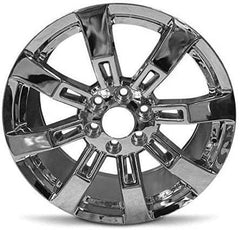 2009-2013 22x9 Chevrolet Silverado 1500 Chrome Wheel/Rim Image 01