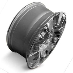 2018 20x8.5 GMC Sierra 3500 Aluminum Wheel / Rim Image 03