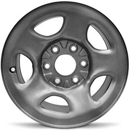 2001-2007 16x6.5 GMC Sierra 1500 Steel Wheel / Rim Image 01
