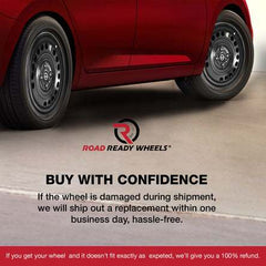 2012-2019 15x6 Fiat 500 Steel Wheel / Rim Image 05