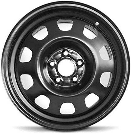 2001-2004 17x6.5 Mazda Protege Steel Wheel / Rim Image 01