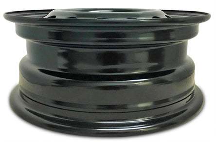 14-Inch Black Wheel Rim For Hyundai Accent 2006-2017 - 4x100 Bolt Pattern, Passenger Style (Part N65647)