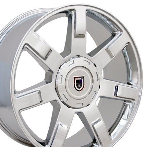24" Replica Wheel CA80 Fits Cadillac Escalade- Design One-Image-1