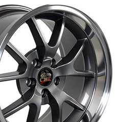18" Replica Wheel FR05 Fits Ford Mustang FR500- Design Four-Image-3